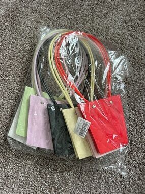 Set of 7 Mini Gift / Bouquet Bags with handles